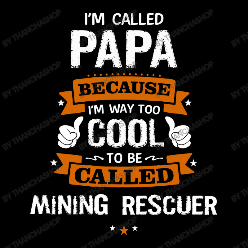 Papa Because To Be Called Mining Rescuer Youth Jogger by thanchashop | Artistshot