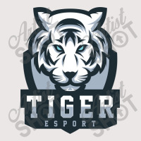 Tiger White Vector Pocket T-shirt | Artistshot