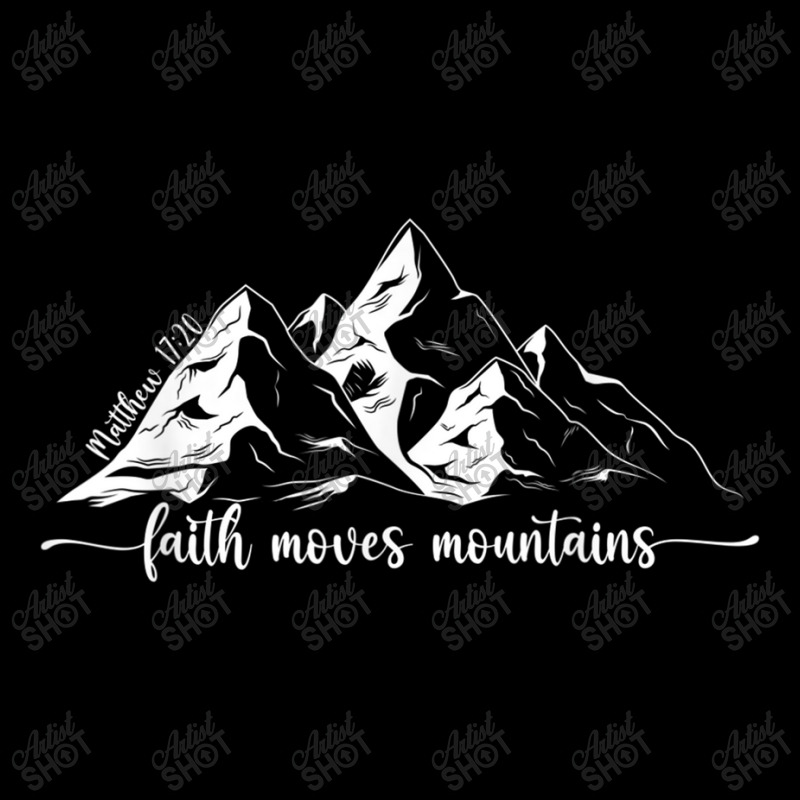 Faith Moves Mountains Matthew 1220 Christian Bold Day Gift Adjustable Cap by Aria-Proctor | Artistshot