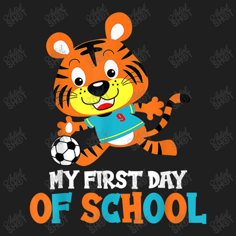 My First Day Of School  1st Grade Back To School Soccer Classic T-shirt by Artist-Shannon | Artistshot