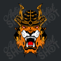 Samurai Tiger Vector Crewneck Sweatshirt | Artistshot