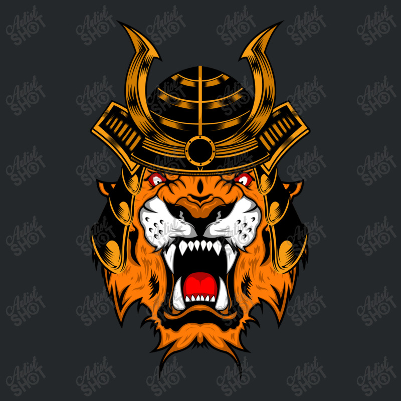 Samurai Tiger Vector Crewneck Sweatshirt | Artistshot