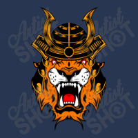 Samurai Tiger Vector Men Denim Jacket | Artistshot