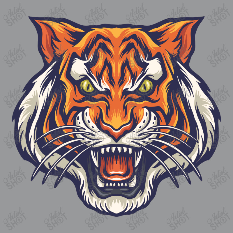 Angry Tiger Vector Crewneck Sweatshirt | Artistshot