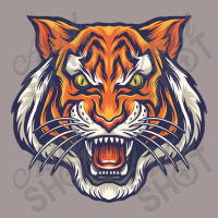 Angry Tiger Vector Vintage Short | Artistshot