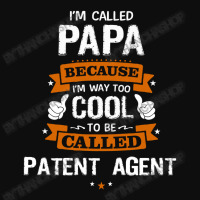 Papa Because To Be Called Patent Agent Crop Top | Artistshot