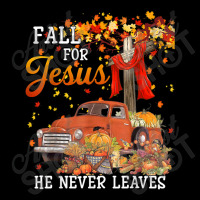 Fall For Jesus He Never Leaves - Cross Jesus Christian Lover Gift Men Cropped Hoodie | Artistshot