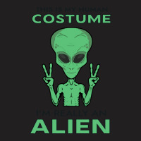 Halloween T  Shirt Funny Halloween Costume I'm Really An Alien T  Shir T-shirt | Artistshot