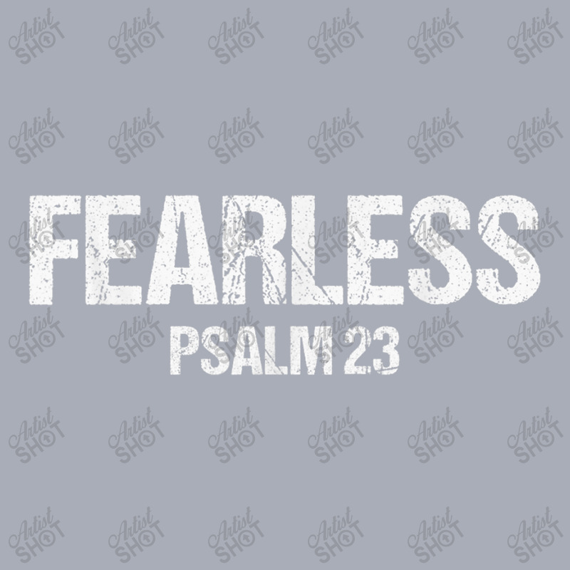 Fearless Psalm 23 Bible Scripture Verse Christian Gift Funny Gift Tank Dress by Aria-Proctor | Artistshot