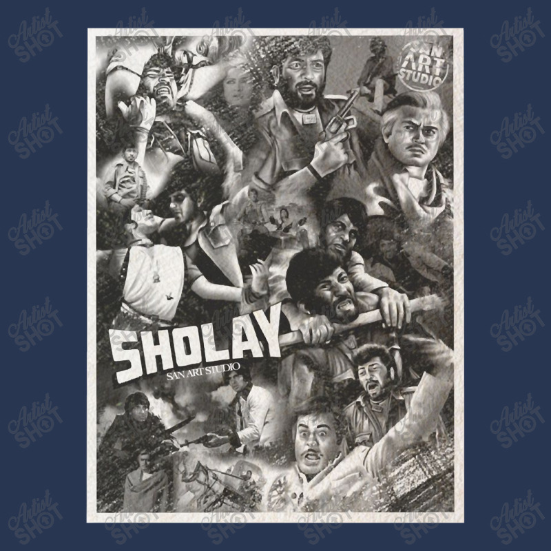 Birthday Gifts Sholay Artwork Women My Favorite Men Denim Jacket by ArtistAadens | Artistshot