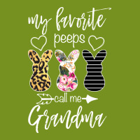 My Favorite Peeps Call Me Grandma For Dark Skinny Tumbler | Artistshot