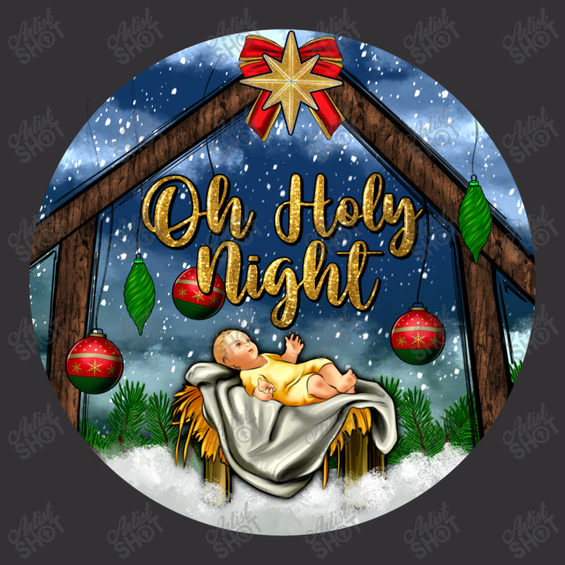 Oh Holy Night Vintage Hoodie | Artistshot