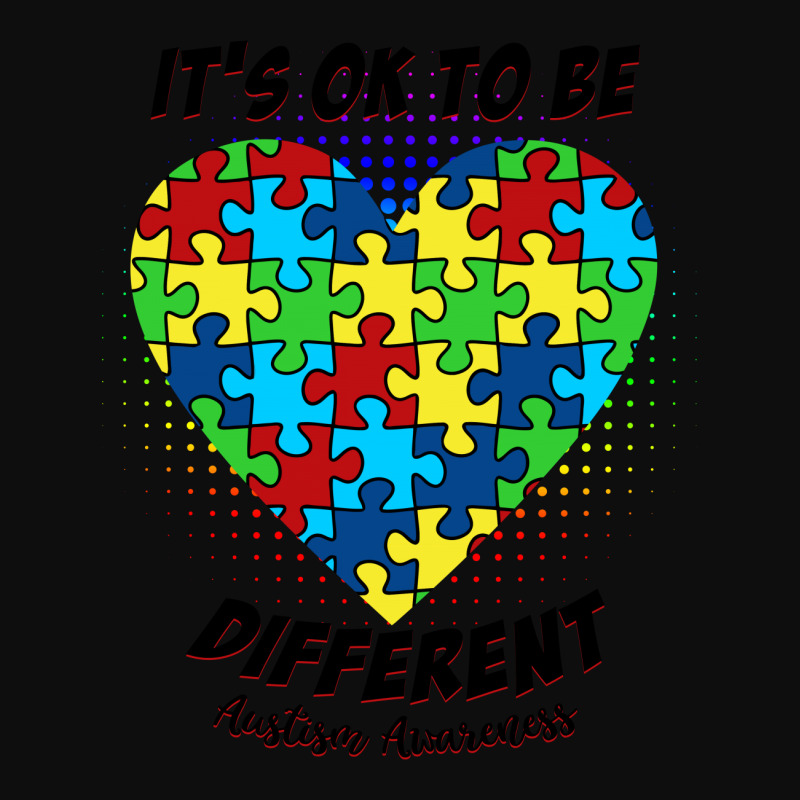 It's Ok To Be Different Austism Awareness For Light Crop Top by autlu2024 | Artistshot