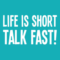 Funny Life Is Short Talk Fast Skinny Tumbler | Artistshot