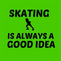 Skating Is Always A Good Idea Skinny Tumbler | Artistshot