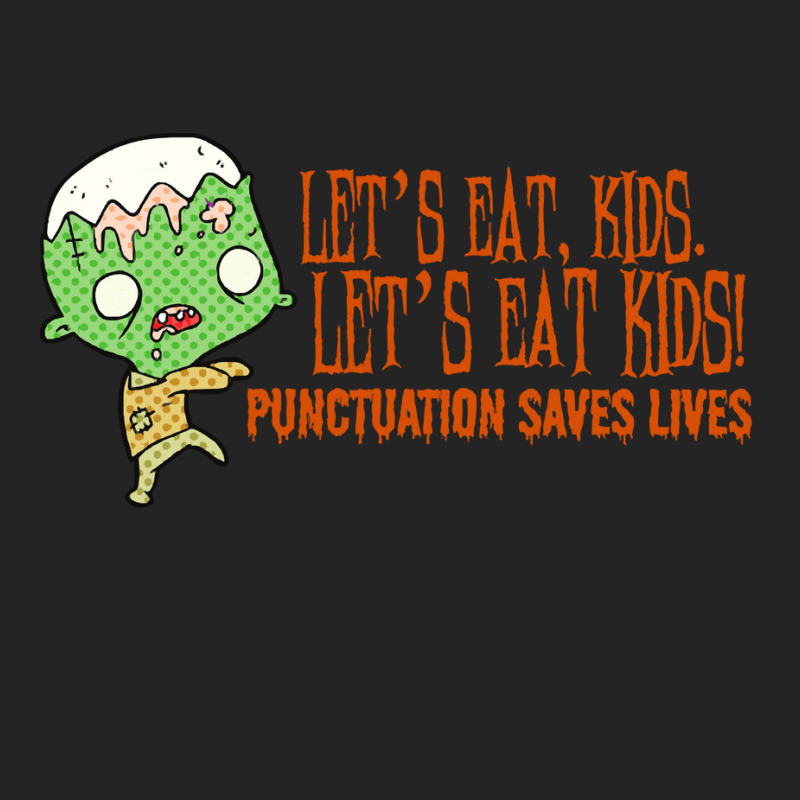 Halloween T  Shirt Punctuation Saves Lives T  Shirt 3/4 Sleeve Shirt by oweber478 | Artistshot