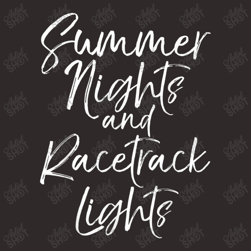 Summer Nights And Racetrack Lights  For Women Race Tee Racerback Tank by Artist-Shannon | Artistshot