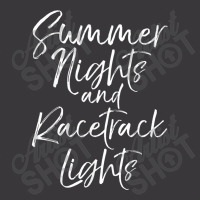 Summer Nights And Racetrack Lights  For Women Race Tee Ladies Curvy T-shirt | Artistshot