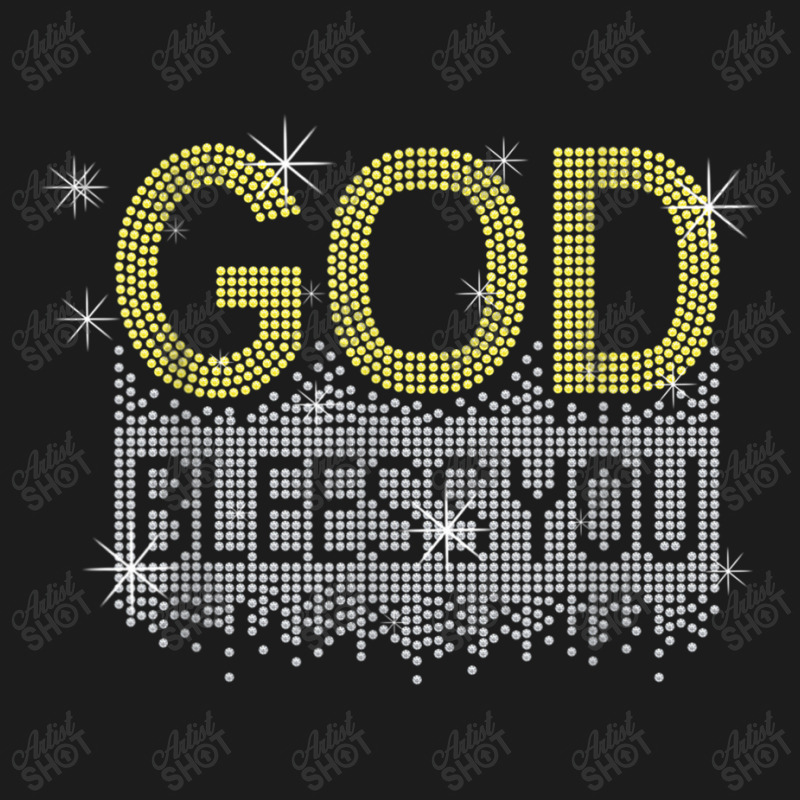 God Blessed You Rhinestone Graphic Funny Christian Woman Tee Mens Funn Hoodie & Jogger set by Aria-Proctor | Artistshot