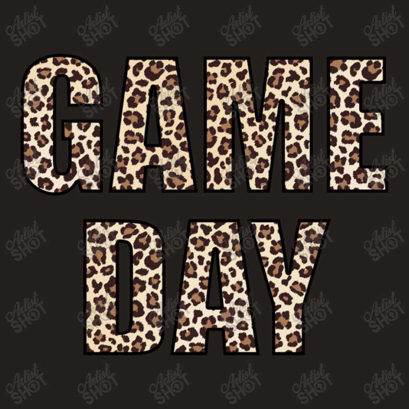 Game Day Leopard Football Fan Big Game Long Sleeve Tank Top by Artist-Shannon | Artistshot