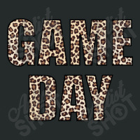 Game Day Leopard Football Fan Big Game Long Sleeve Women's Triblend Scoop T-shirt | Artistshot