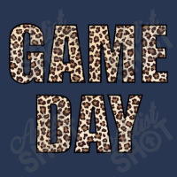 Game Day Leopard Football Fan Big Game Long Sleeve Ladies Denim Jacket | Artistshot