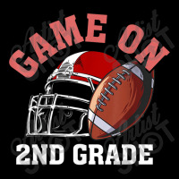 Game On 2nd Grade Football Back To School Student Kids Boys Adjustable Cap | Artistshot