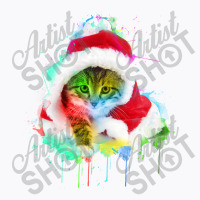 Merry Christmas Cat T-shirt | Artistshot