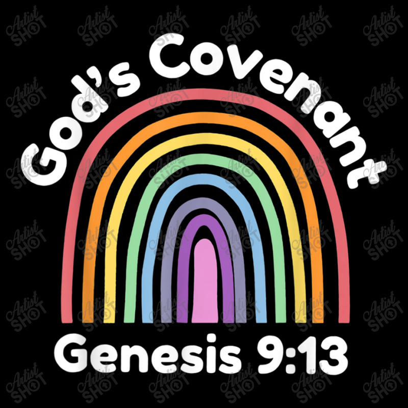 God’s Covenant Rainbow  Genesis 913 Christian Characters Video Game V-Neck Tee by Aria-Proctor | Artistshot