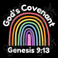 God’s Covenant Rainbow  Genesis 913 Christian Characters Video Game Men's 3/4 Sleeve Pajama Set | Artistshot