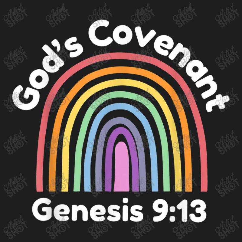 God’s Covenant Rainbow  Genesis 913 Christian Characters Video Game Classic T-shirt by Aria-Proctor | Artistshot