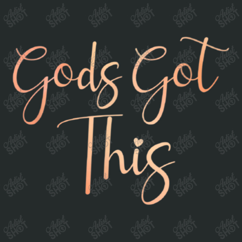 Gods Got This Christian Faith In The Lord Games Characters Women's Triblend Scoop T-shirt by Aria-Proctor | Artistshot