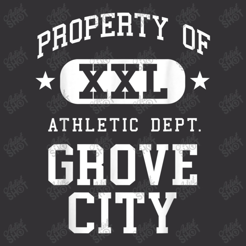 Grove City Xxl Athletic School Property Funny Vintage Hoodie And Short Set | Artistshot