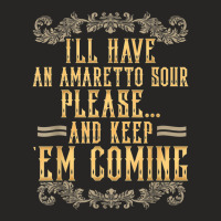 Amaretto Sour Gift Tshirt For Cocktails Drinker Ladies Fitted T-shirt | Artistshot