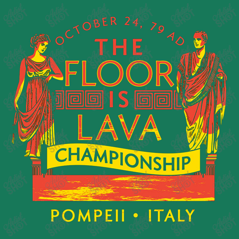 Pompeii Floor Is Lava Championship Skinny Tumbler | Artistshot