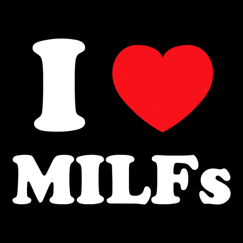 I Love Heart Milfs And Mature Sexy Women T Shirt Women's V-Neck T-Shirt by bakien89 | Artistshot