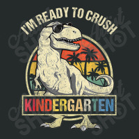 I'm Ready To Crush Kindergarten Dinosaur Boys Back To School Women's Triblend Scoop T-shirt | Artistshot