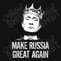 Vladimir Putin Make Russia Great Again Funny Scorecard Crop Tee | Artistshot