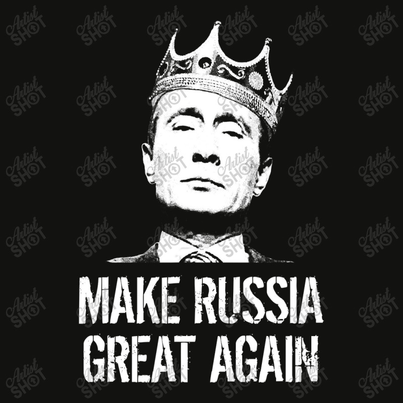 Vladimir Putin Make Russia Great Again Funny Scorecard Crop Tee by time5803 | Artistshot