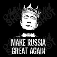 Vladimir Putin Make Russia Great Again Funny Cropped Sweater | Artistshot