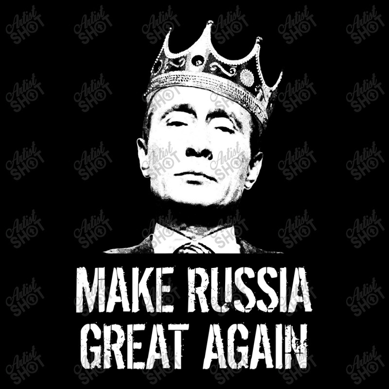 Vladimir Putin Make Russia Great Again Funny Cropped Sweater by time5803 | Artistshot