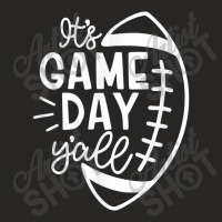 It's Game Day Y'all  Football Baseball & Soccer Ladies Fitted T-shirt | Artistshot