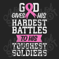 God Gives His Hardest Battles 3/4 Sleeve Shirt | Artistshot