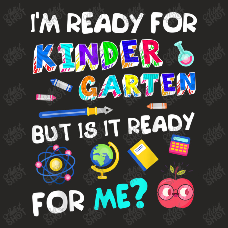 Kids Back To Kindergarten Tee 1st Day Of Kindergarten Ladies Fitted T-Shirt by Artist-Shannon | Artistshot