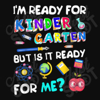 Kids Back To Kindergarten Tee 1st Day Of Kindergarten Crop Top | Artistshot