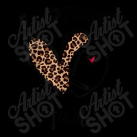 Leopard Heart Football Aunt Tee Mother's Day Family Matching Cropped Sweater | Artistshot