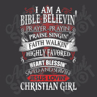 I Am A Bible Believing Prayer-prayin Prase Singing Faith Character Ani Ladies Curvy T-shirt | Artistshot