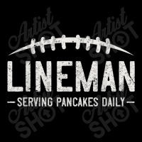 Lineman Serving Pancakes Daily Funny Vintage Football Zipper Hoodie | Artistshot