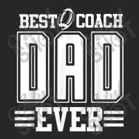 Mens Best Coach Dad Ever Football Fathers Day Funny High School Men's T-shirt Pajama Set | Artistshot