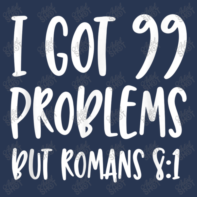 I Got 99 Problems But Romans 81 Bible Verse Christian Characters Video Ladies Denim Jacket by Aria-Proctor | Artistshot